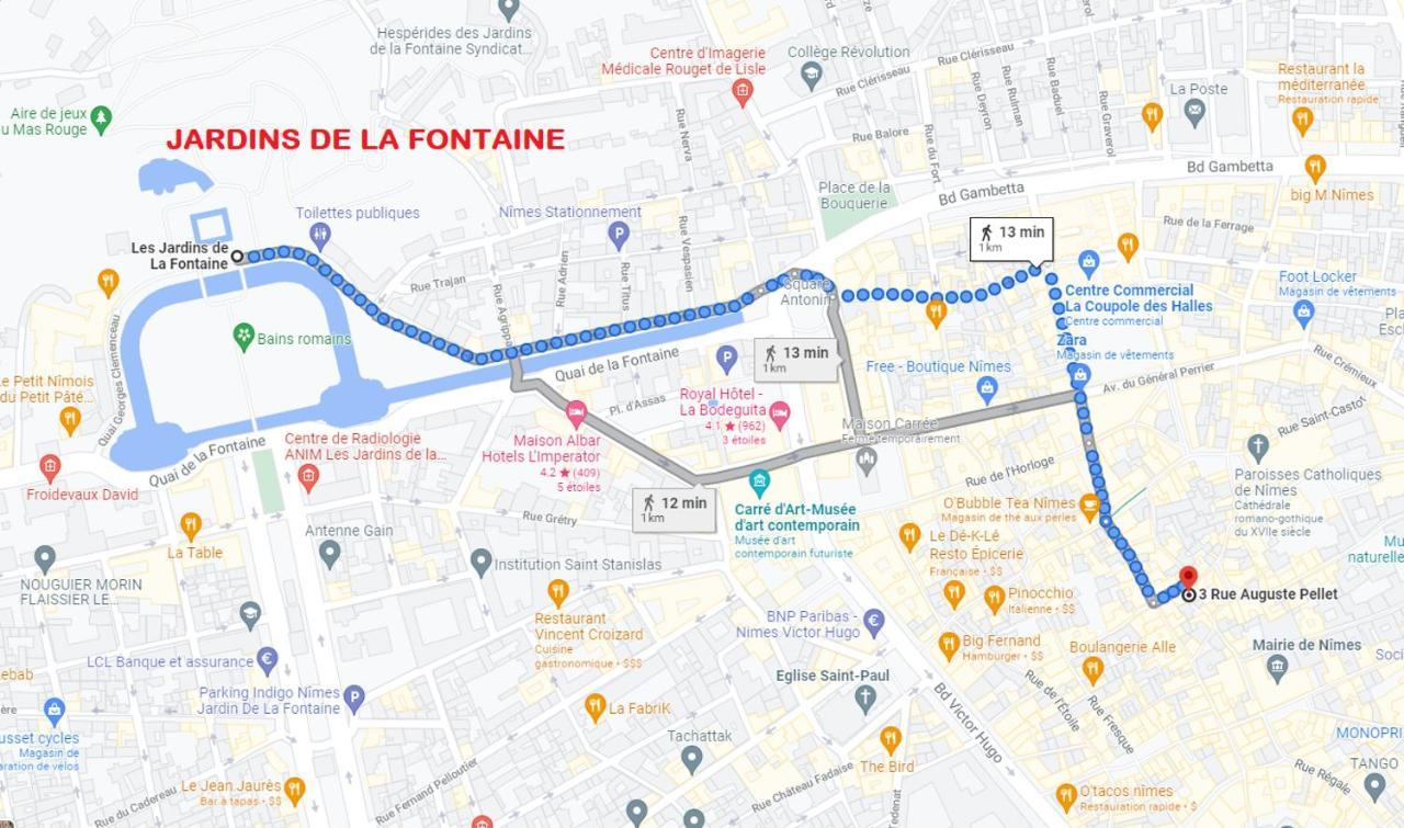 Superbe 95m2 Proche Arenes- Parking Offert Apartment